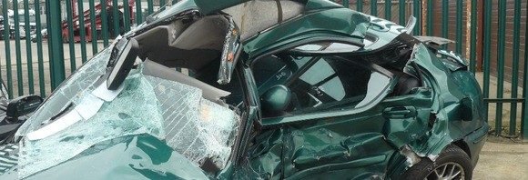 pérdida de coche después de un accidente