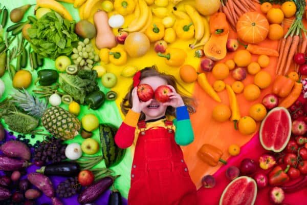 Alimentación saludable: guía de frutas y verduras por colores