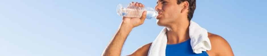 beber agua durante el ejercicio